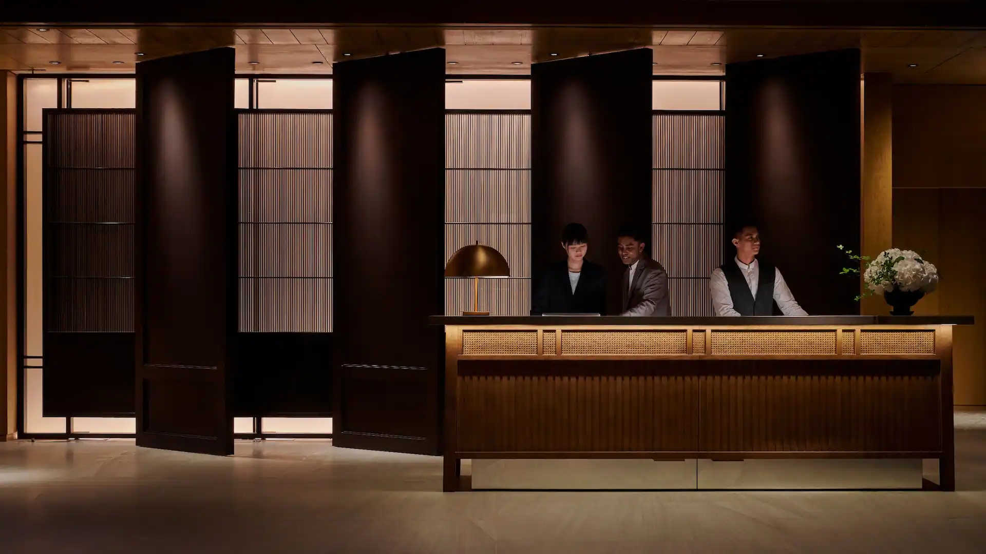 A Grand Arrival Above the City