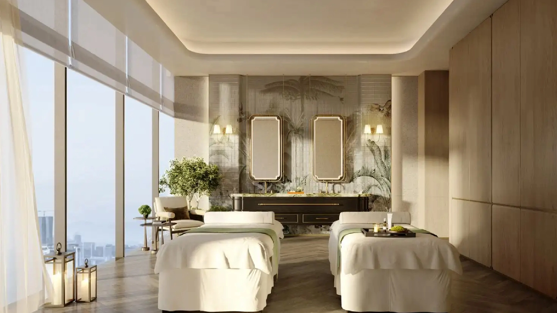 The Spa's Sky-High Sanctuary